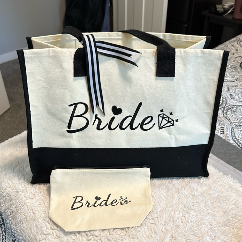 Canvas Bride Tote